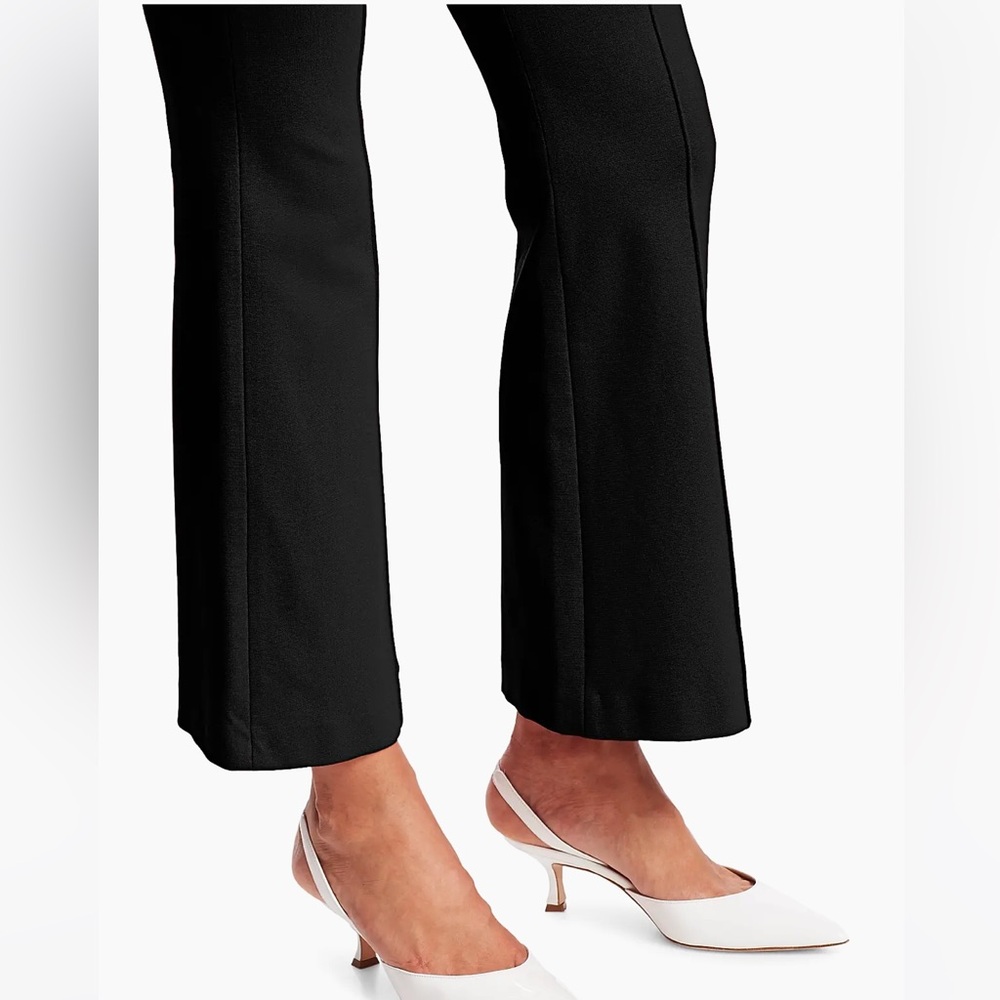 ADAM LIPPES Black Boot Cut Flare Pants - Picture 5 of 13